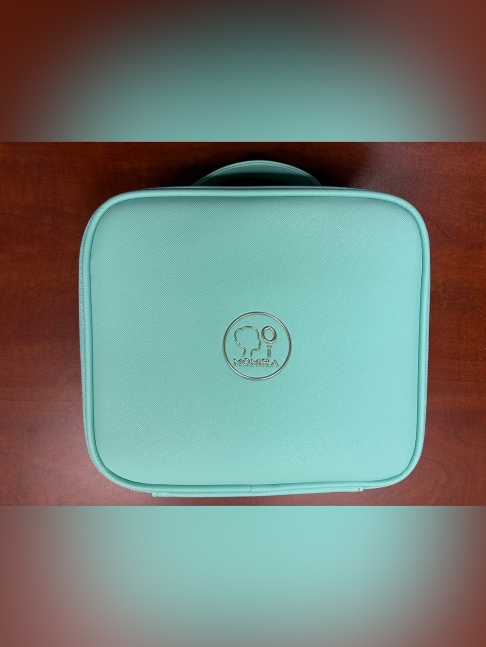 Travel Makeup Bag Organizer in Mint Green